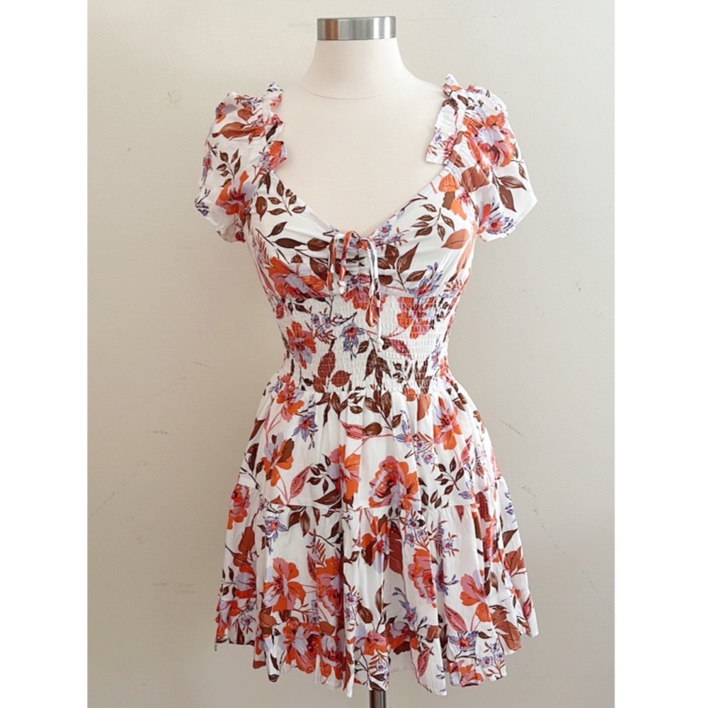 VICI | Floral Smocked Dress